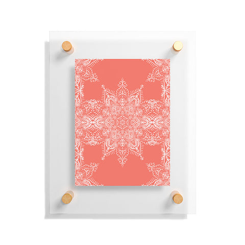 Lisa Argyropoulos Enchanted Soul Coral Floating Acrylic Print
