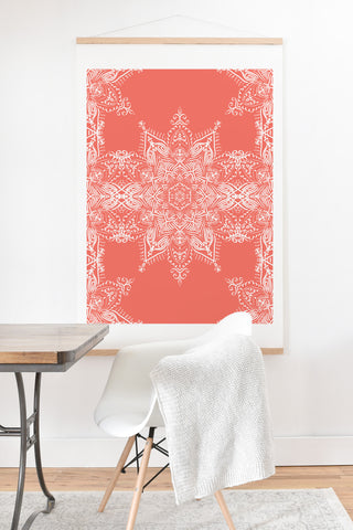 Lisa Argyropoulos Enchanted Soul Coral Art Print And Hanger