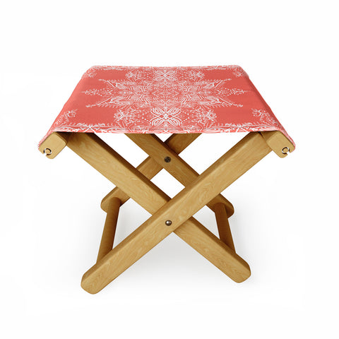 Lisa Argyropoulos Enchanted Soul Coral Folding Stool
