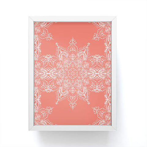 Lisa Argyropoulos Enchanted Soul Coral Framed Mini Art Print