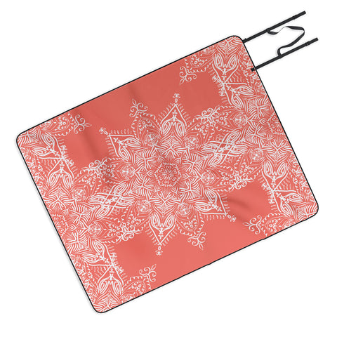 Lisa Argyropoulos Enchanted Soul Coral Picnic Blanket