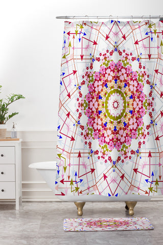 Lisa Argyropoulos Every Which Way Shower Curtain And Mat