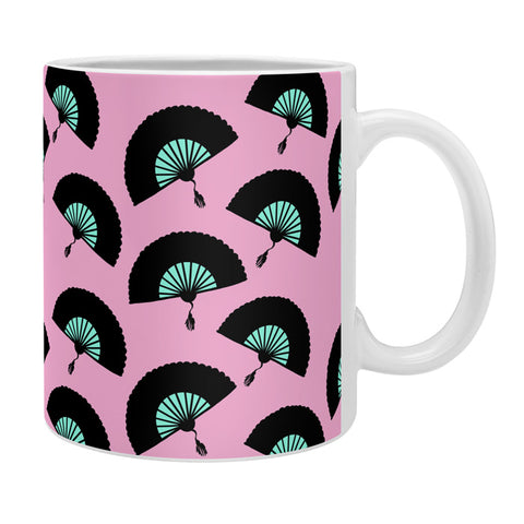 Lisa Argyropoulos Fans Pink Mint Coffee Mug