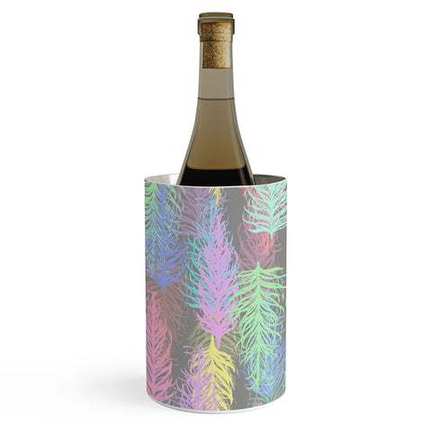 Lisa Argyropoulos Feathered Spring Gray Wine Chiller