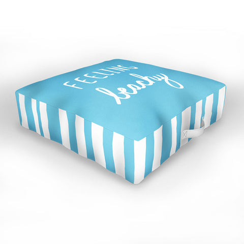 Lisa Argyropoulos Feeling Beachy Outdoor Floor Cushion