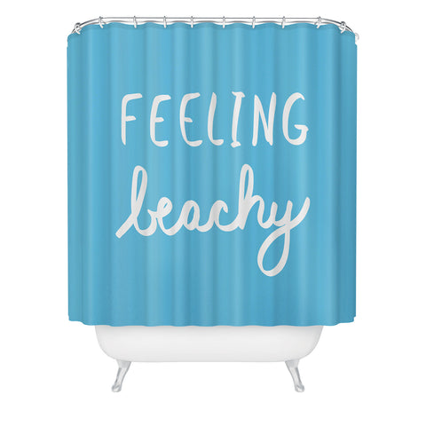 Lisa Argyropoulos Feeling Beachy Shower Curtain