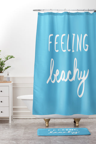 Lisa Argyropoulos Feeling Beachy Shower Curtain And Mat