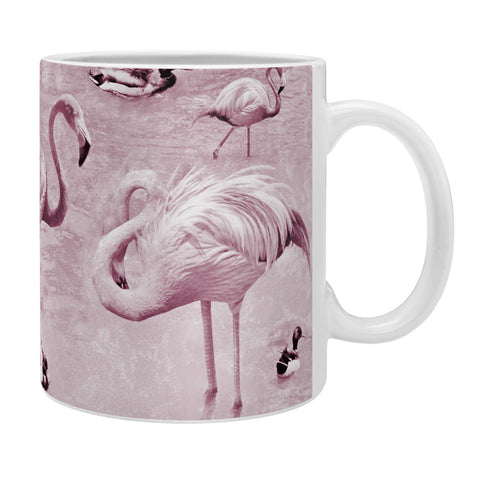 Lisa Argyropoulos Flamingos Vintage Rose Coffee Mug