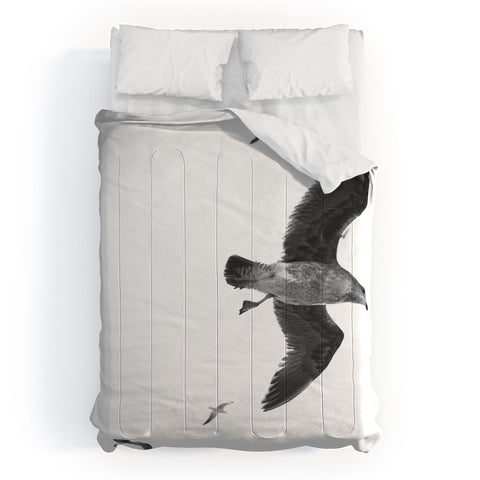 Lisa Argyropoulos Flight of Fancy Monochrome Comforter