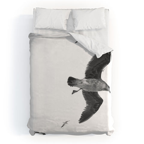 Lisa Argyropoulos Flight of Fancy Monochrome Duvet Cover