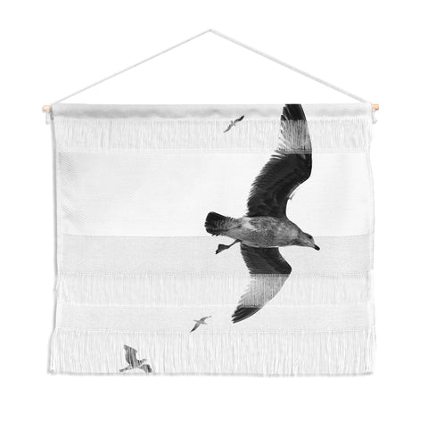 Lisa Argyropoulos Flight of Fancy Monochrome Wall Hanging Landscape