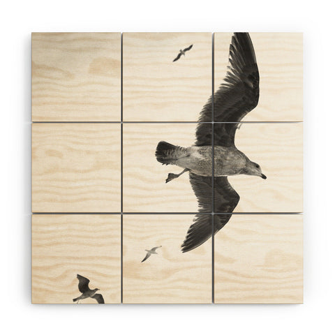 Lisa Argyropoulos Flight of Fancy Monochrome Wood Wall Mural
