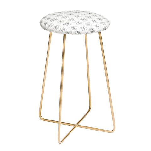 Lisa Argyropoulos Florence Monochrome on White Counter Stool