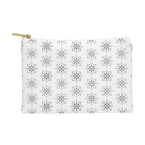 Lisa Argyropoulos Florence Monochrome on White Pouch