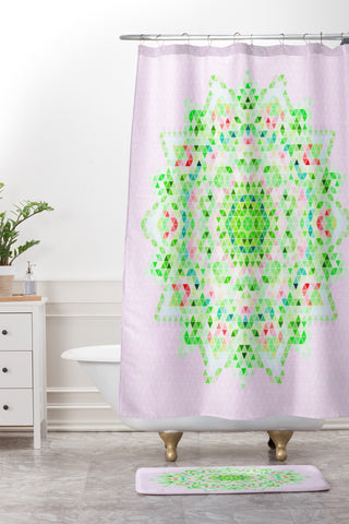 Lisa Argyropoulos Forever Spring Shower Curtain And Mat