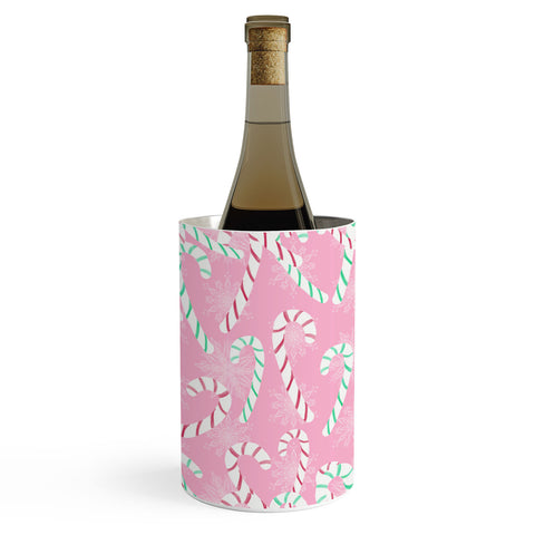 Lisa Argyropoulos Frosty Canes Pink Wine Chiller