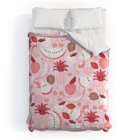 Lisa Argyropoulos Fruit Punch Blushing Comforter