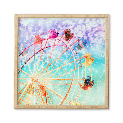 Lisa Argyropoulos Galaxy Wheel Framed Wall Art