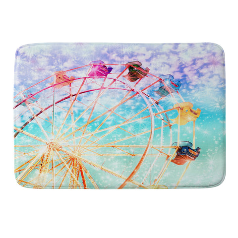 Lisa Argyropoulos Galaxy Wheel Memory Foam Bath Mat