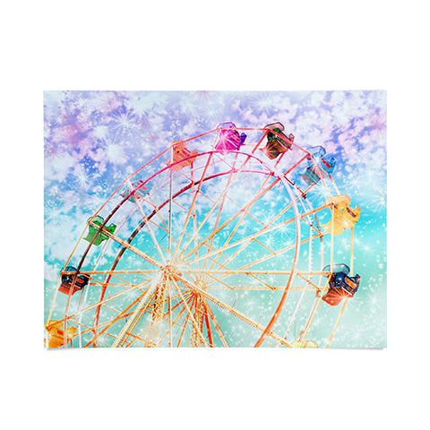 Lisa Argyropoulos Galaxy Wheel Poster
