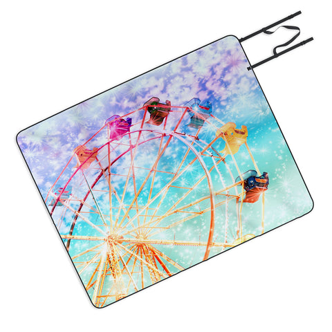 Lisa Argyropoulos Galaxy Wheel Picnic Blanket