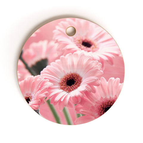 Lisa Argyropoulos Gerbera Spring Cutting Board Round
