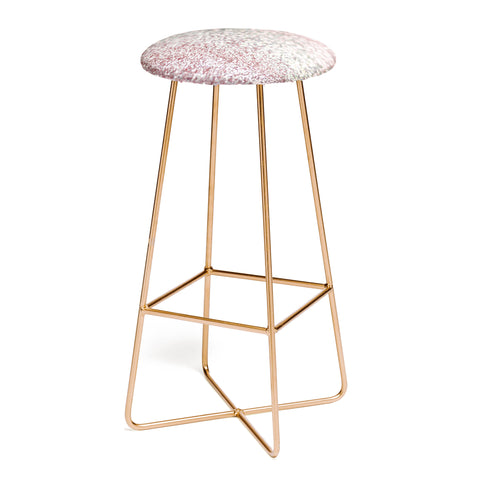Lisa Argyropoulos Girly Pink Snowfall Bar Stool