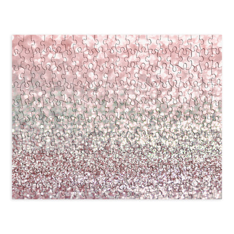 Lisa Argyropoulos Girly Pink Snowfall Puzzle
