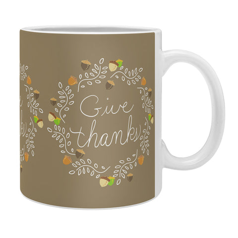 Lisa Argyropoulos Giving Thanks Coffee Mug