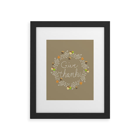 Lisa Argyropoulos Giving Thanks Framed Art Print