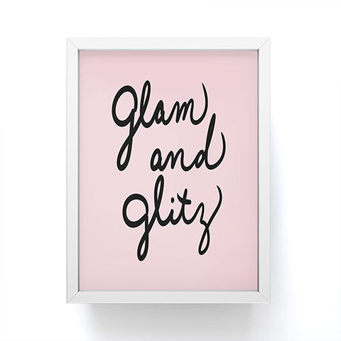 Lisa Argyropoulos Glam and Glitz Framed Mini Art Print