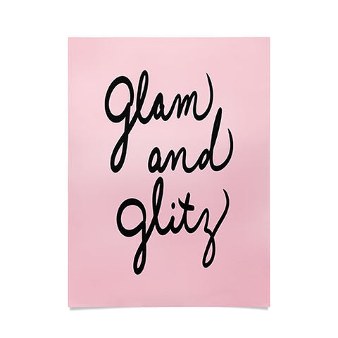 Lisa Argyropoulos Glam and Glitz Poster