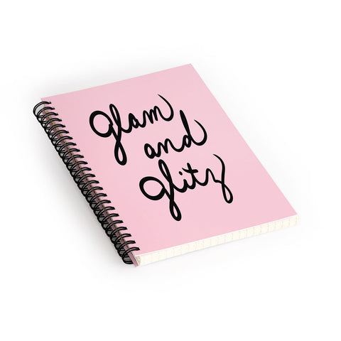Lisa Argyropoulos Glam and Glitz Spiral Notebook