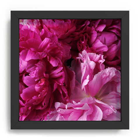 Lisa Argyropoulos Glamour Pink Peonies Recessed Framing Square