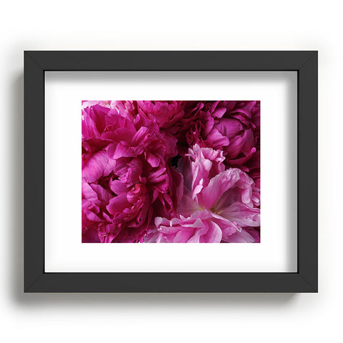 Lisa Argyropoulos Glamour Pink Peonies Recessed Framing Rectangle