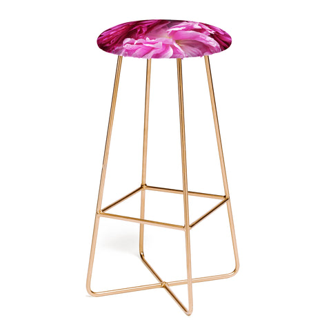 Lisa Argyropoulos Glamour Pink Peonies Bar Stool