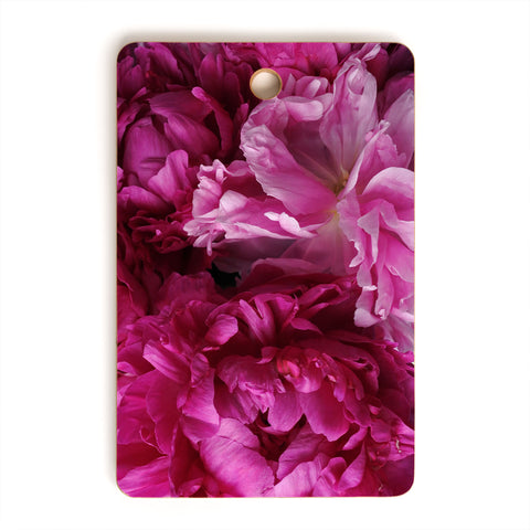 Lisa Argyropoulos Glamour Pink Peonies Cutting Board Rectangle