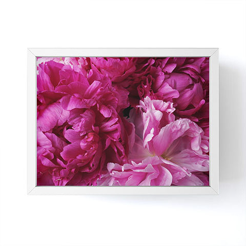 Lisa Argyropoulos Glamour Pink Peonies Framed Mini Art Print