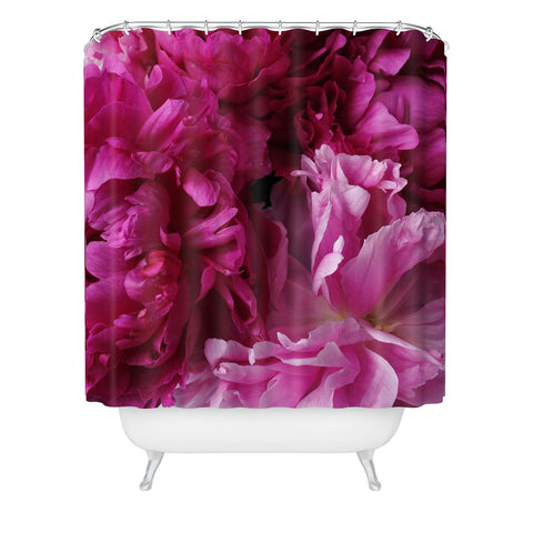 Lisa Argyropoulos Glamour Pink Peonies Shower Curtain