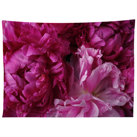 Lisa Argyropoulos Glamour Pink Peonies Tapestry