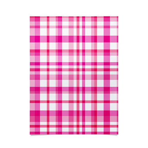 Lisa Argyropoulos Glamour Pink Plaid Poster