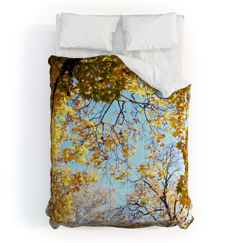 Lisa Argyropoulos Golden Autumn Comforter