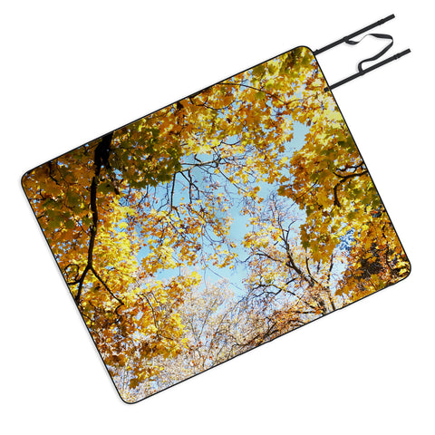 Lisa Argyropoulos Golden Autumn Picnic Blanket