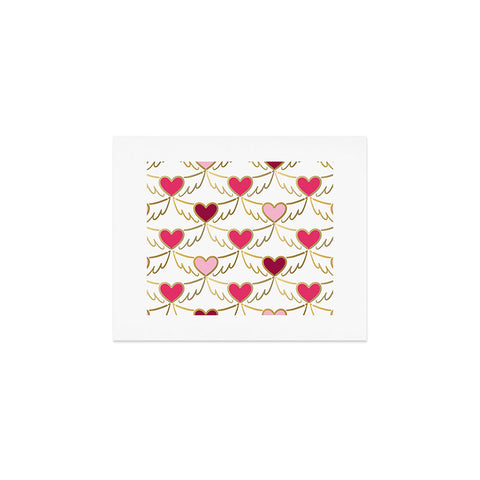 Lisa Argyropoulos Golden Wings of Love White Art Print