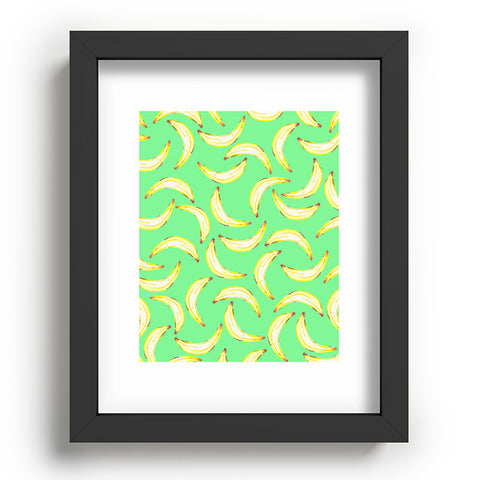 Lisa Argyropoulos Gone Bananas Green Recessed Framing Rectangle