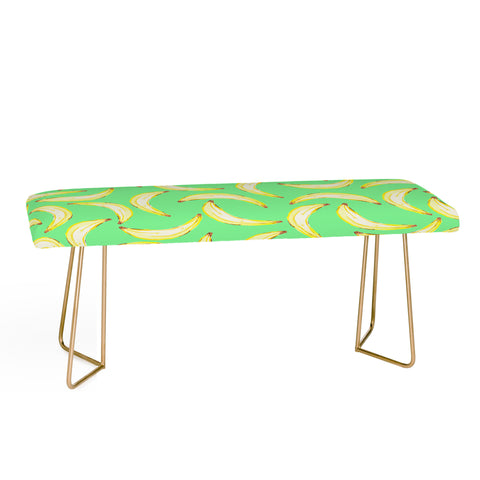 Lisa Argyropoulos Gone Bananas Green Bench