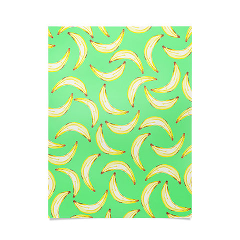 Lisa Argyropoulos Gone Bananas Green Poster