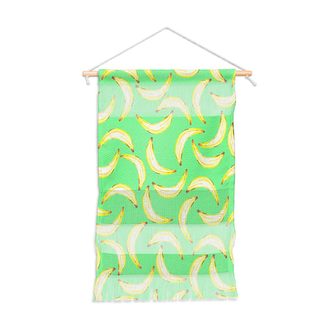 Lisa Argyropoulos Gone Bananas Green Wall Hanging Portrait
