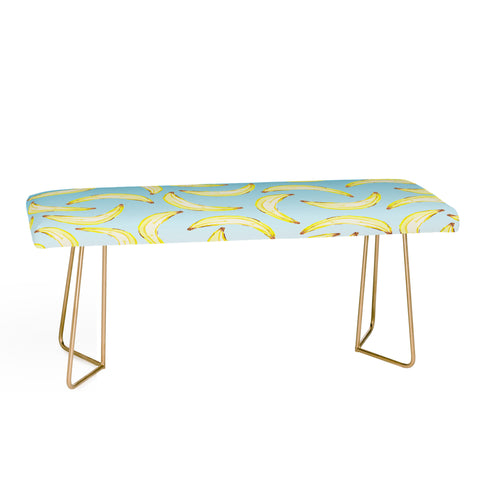 Lisa Argyropoulos Gone Bananas Ombre Blue Bench
