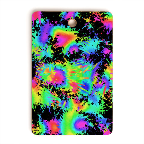 Lisa Argyropoulos Groovy Splash Night Cutting Board Rectangle